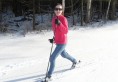 Cross-country skiing in the Adirondack Wild, Hamilton County NY